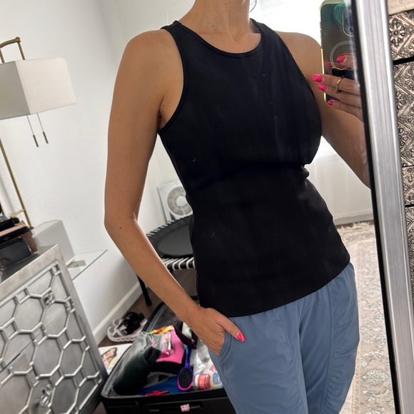 White House Black Market Black Tank Top - Picture 1 of 8